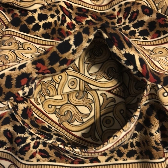 SANTE’ Leopard Moroccan/Bohemian Dress Sz S/M - Picture 9 of 13